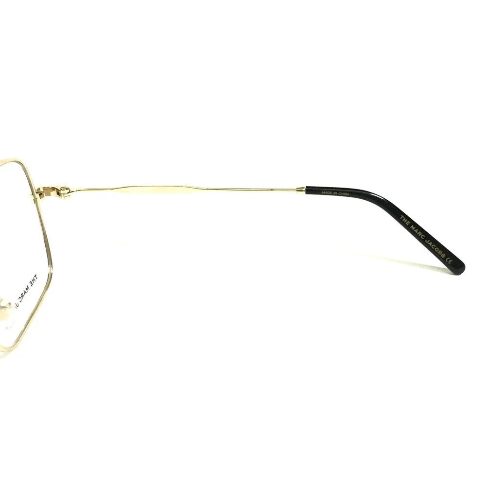 Marc Jacobs Eyeglasses Frames MARC 507 RHL Black Gold Square Wire Rim 54-18-145 - Picture 7 of 13